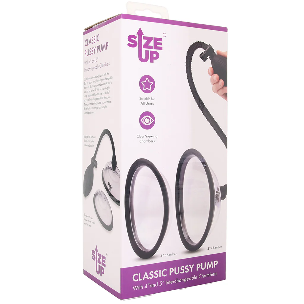Size Up Classic Pussy Pump Set - Image 6