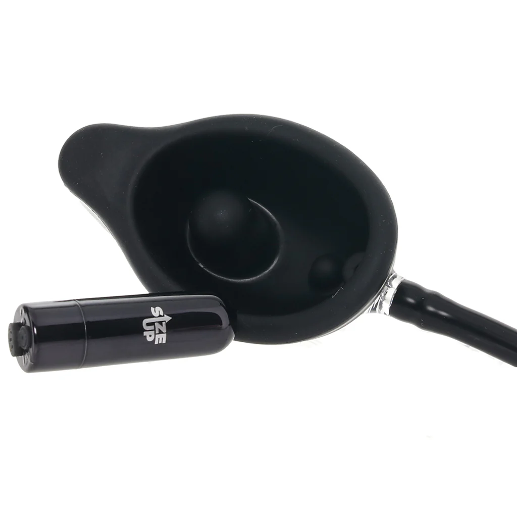 Size Up Vibrating Mini Pussy & Clitoral Pump - Image 2