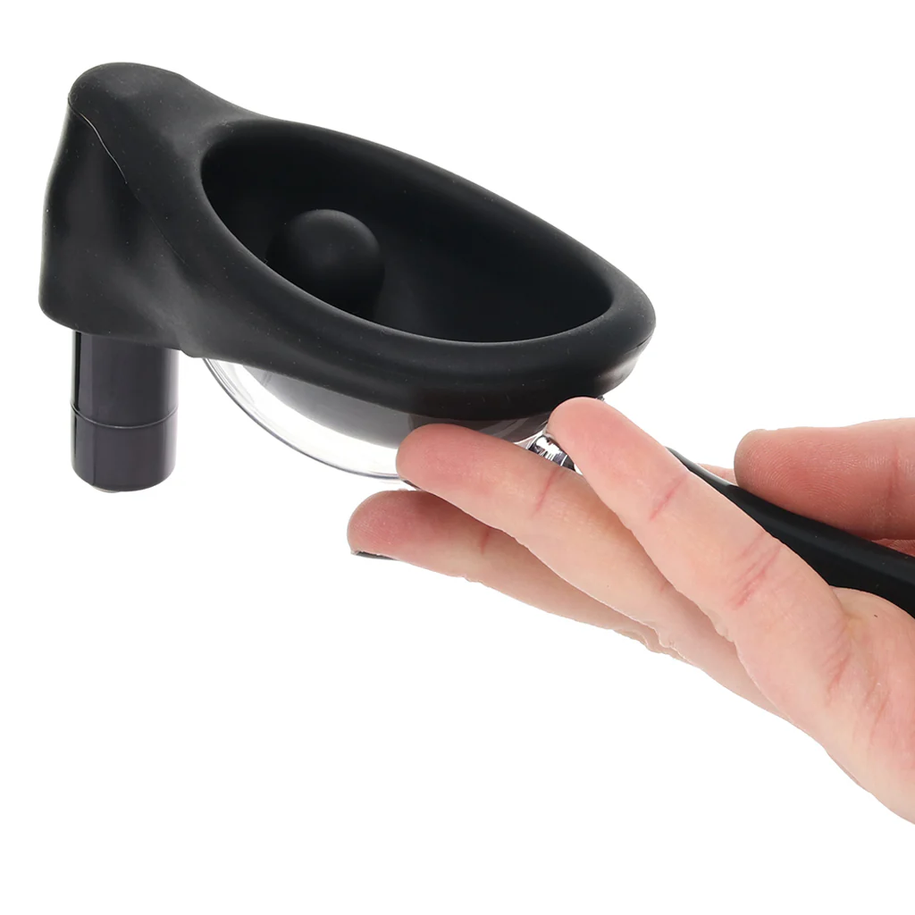 Size Up Vibrating Mini Pussy & Clitoral Pump - Image 4