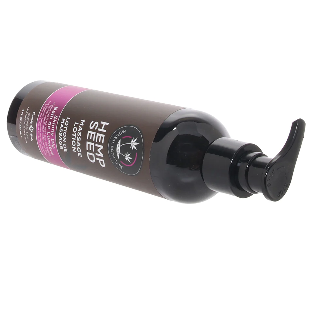 Hemp Seed Massage Lotion 8oz/237ml in Skinny Dip - Image 2