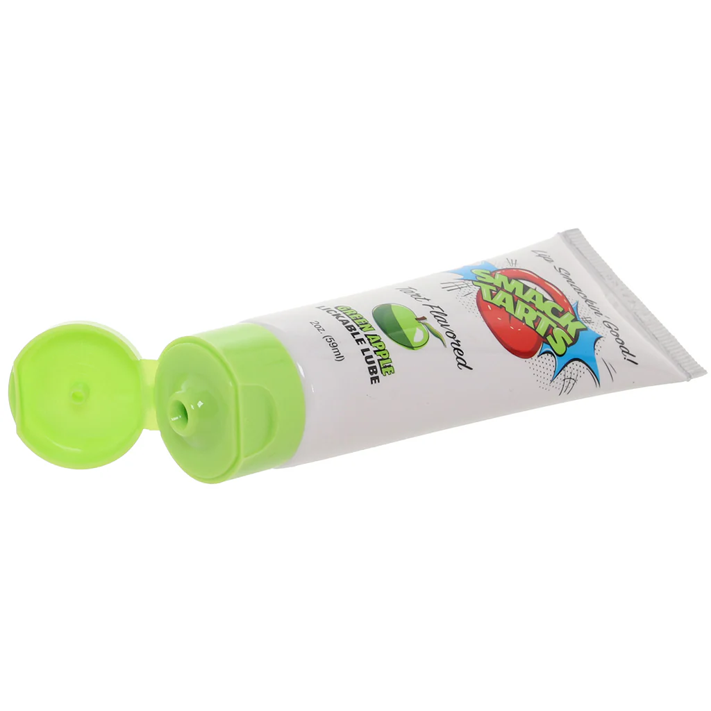 Smack Tarts Flavoured Lube 2oz/59ml in Green Apple - Image 2