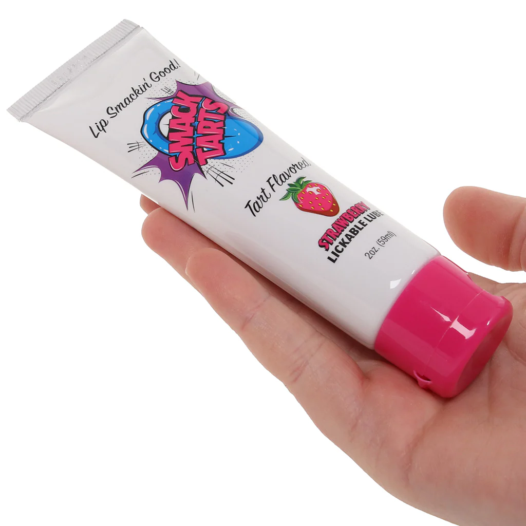 Smack Tarts Flavoured Lube 2oz/59ml in Strawberry - Image 3