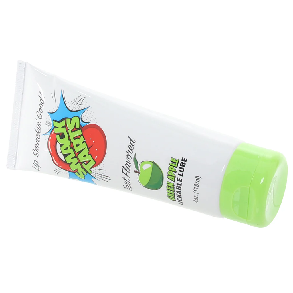 Smack Tarts Flavoured Lube 4oz/118ml in Green Apple - Image 3