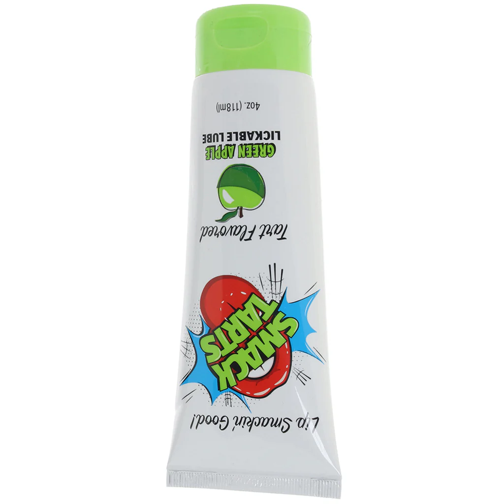 Smack Tarts Flavoured Lube 4oz/118ml in Green Apple - Image 5