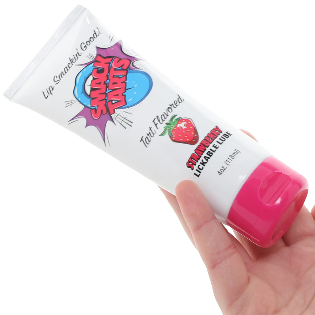 Smack Tarts Flavoured Lube 4oz/118ml in Strawberry - Image 4