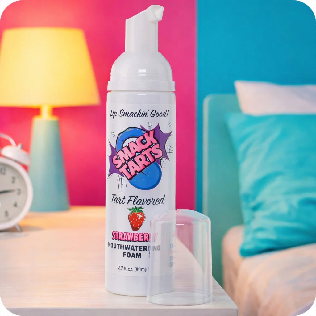Smack Tarts Mouthwatering Foam 2.7oz/80ml in Strawberry - Image 3