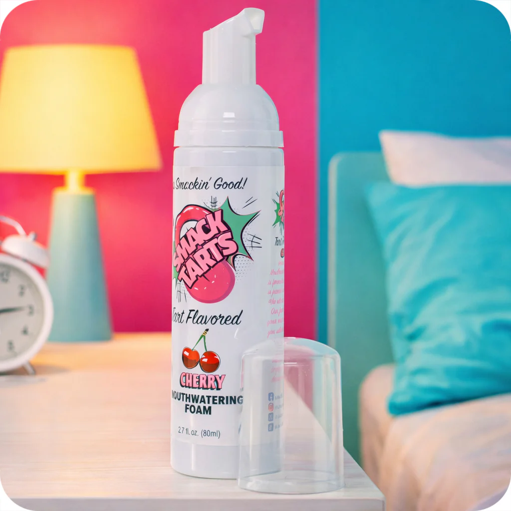 Smack Tarts Mouthwatering Foam 2.7oz/80ml in Cherry - Image 3