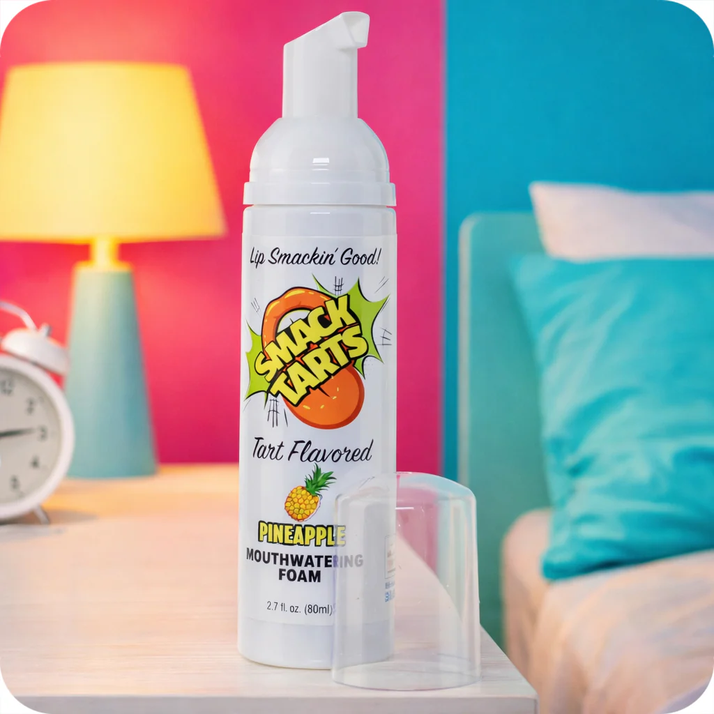 Smack Tarts Mouthwatering Foam 2.7oz/80ml in Pineapple - Image 3
