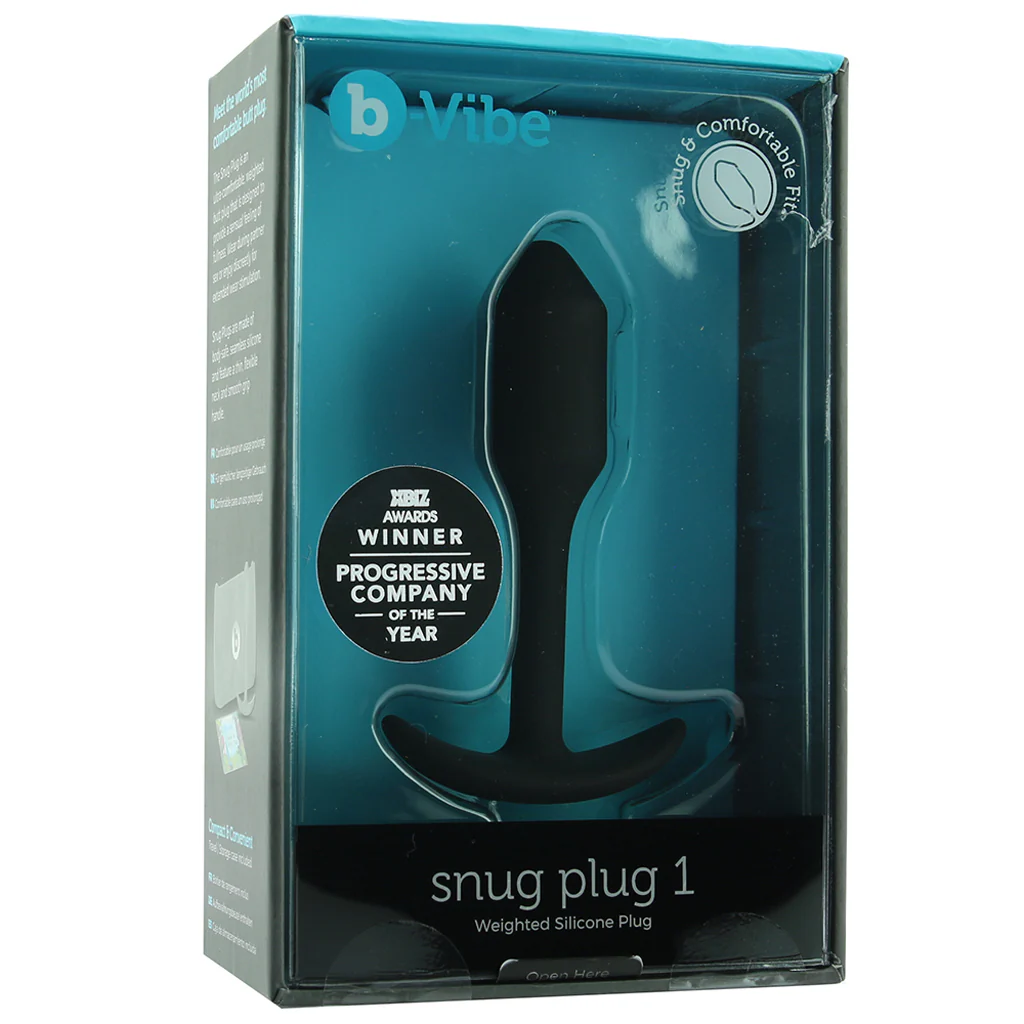 Snug Plug 1 Weighted Silicone Butt Plug - Image 6