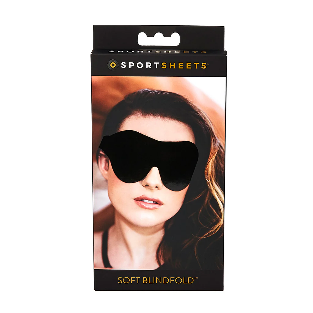 Soft Blindfold in Black - Image 6