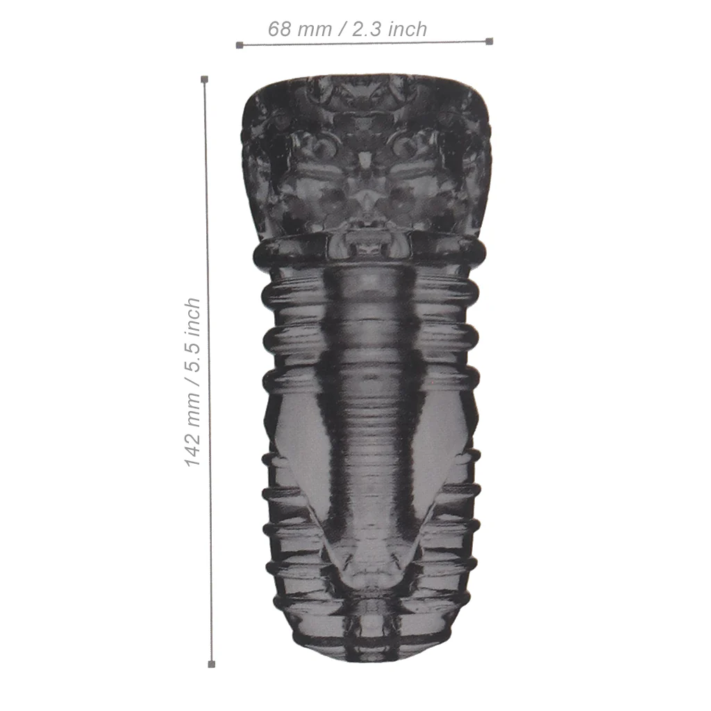 SONO No.68 Super Stretchable Stroker in Black - Image 7