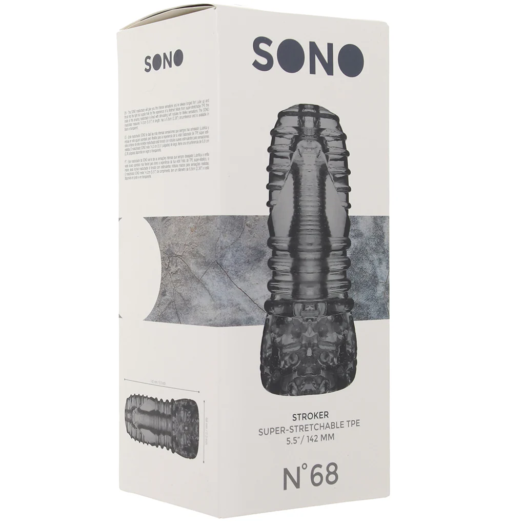 SONO No.68 Super Stretchable Stroker in Black - Image 9