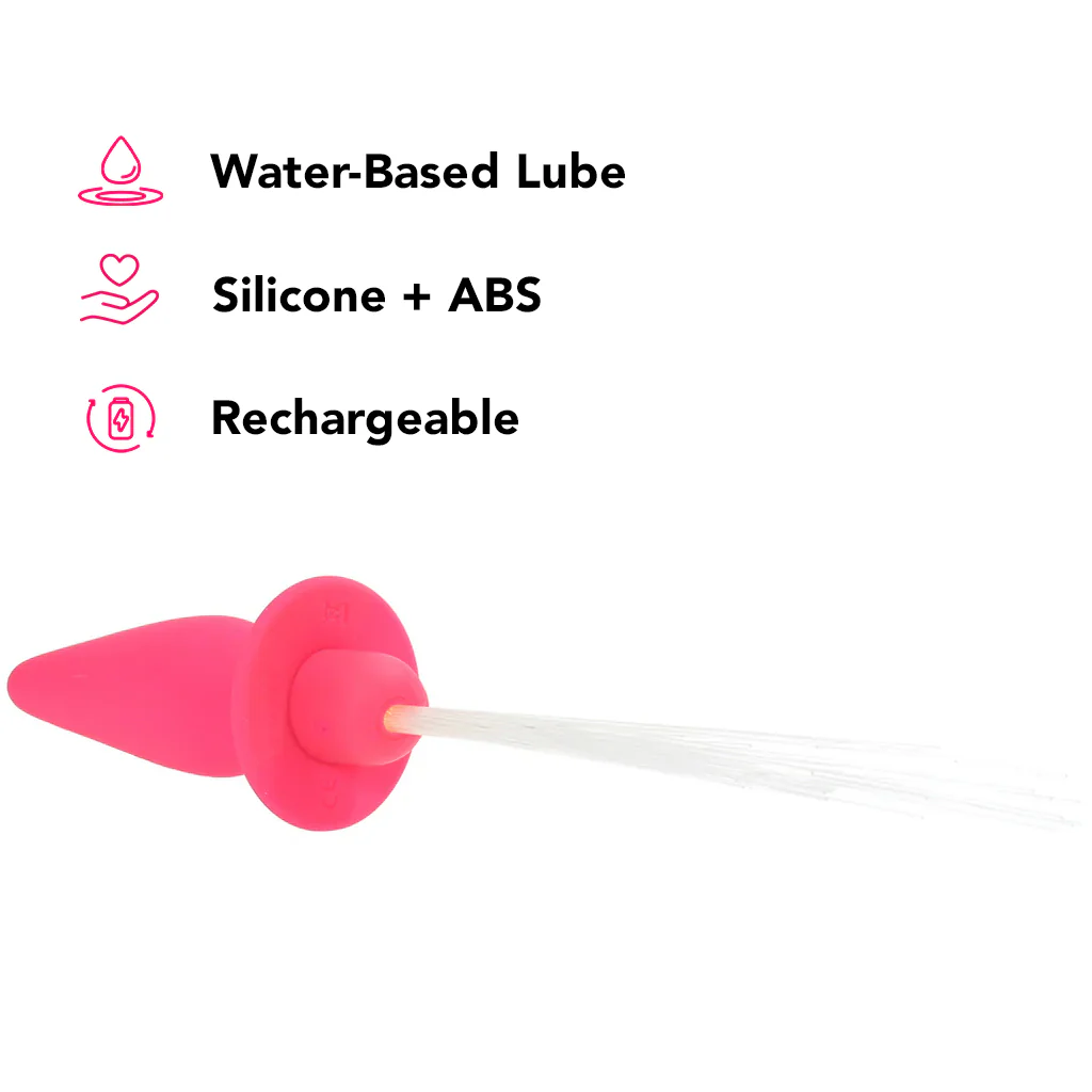 Southern Lights Vibrating Butt Plug in Pink - Image 5