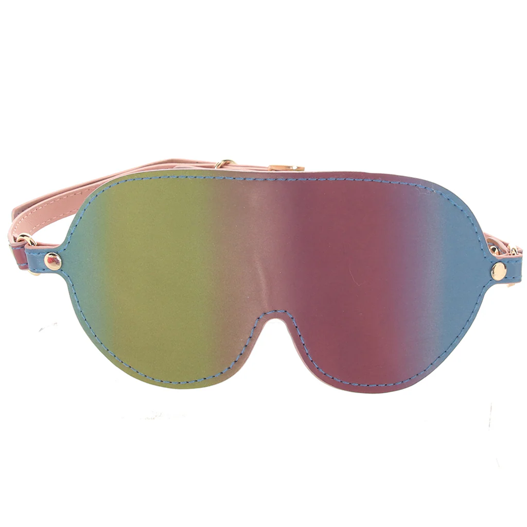 Spectra Bondage Blindfold in Rainbow - Image 2