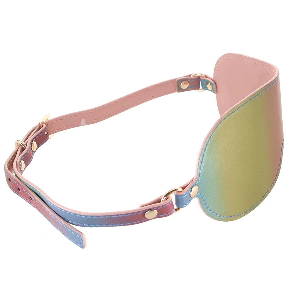 Spectra Bondage Blindfold in Rainbow - Image 5