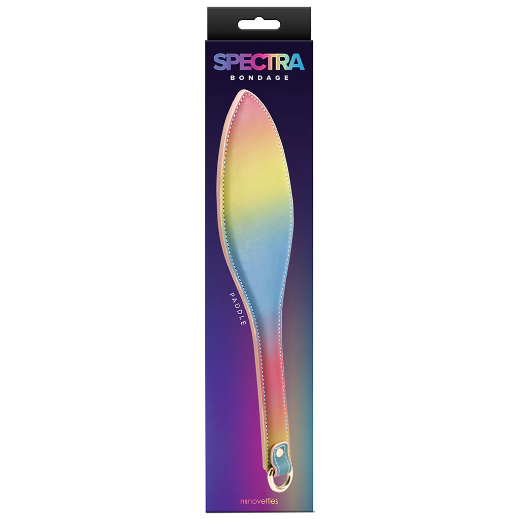 Spectra Bondage Paddle in Rainbow - Image 6