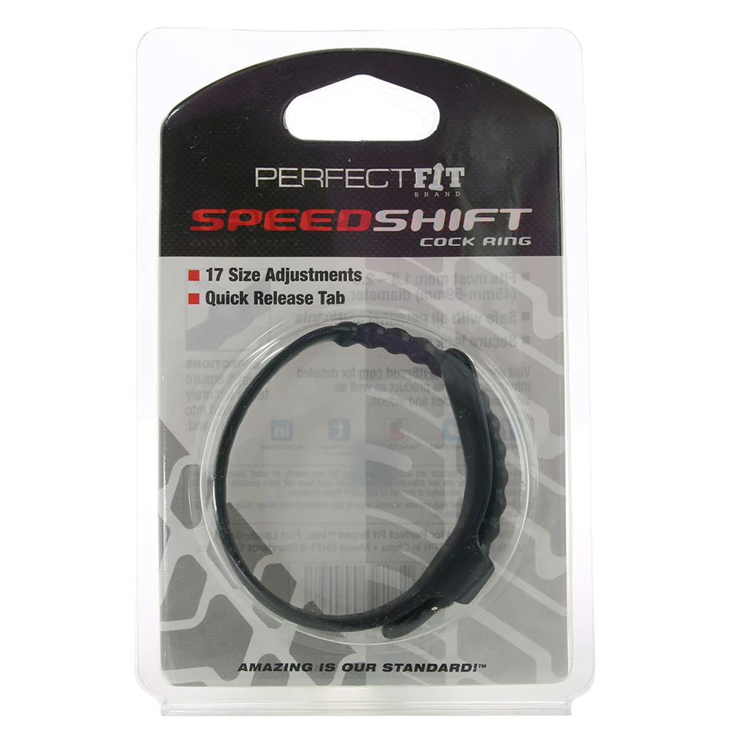 Speed Shift Erection Ring in Black - Image 6