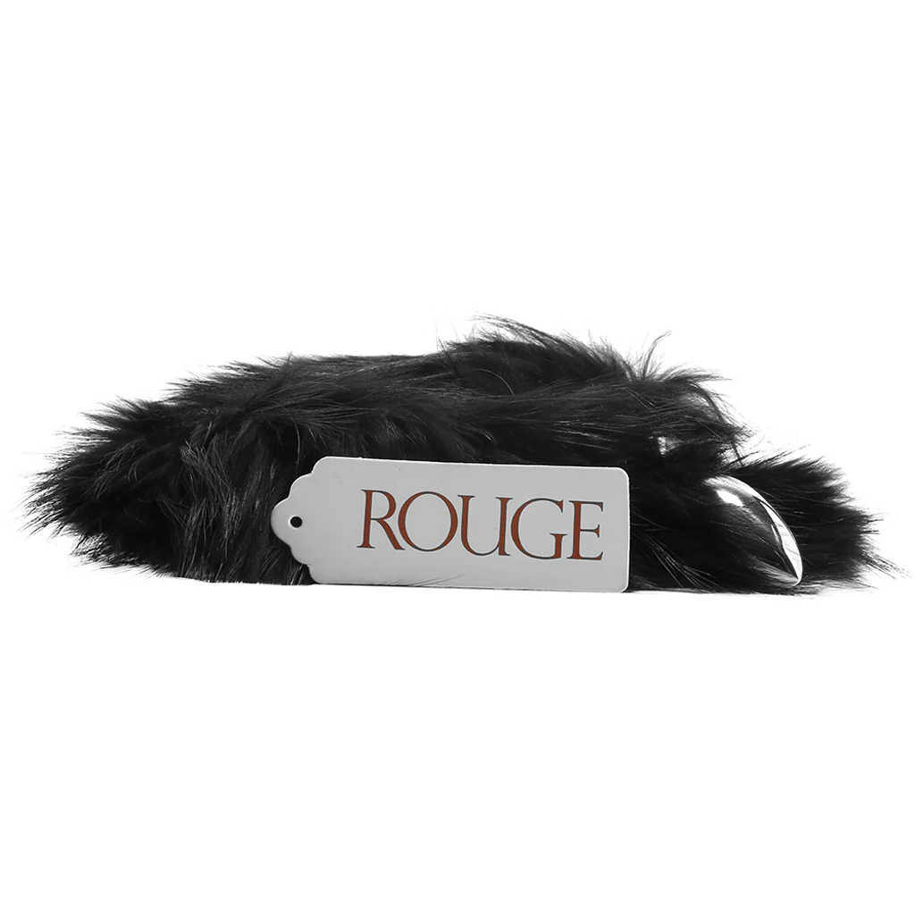Stainless Steel Butt Plug with Fur Tail - Image 6