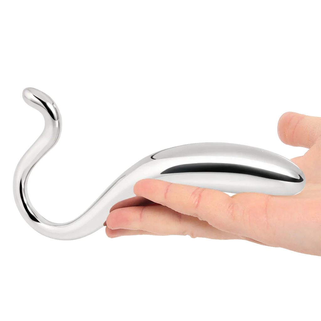 Stainless Steel Hollow Curved Wand - Image 4