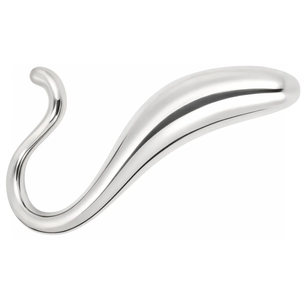 Stainless Steel Hollow Curved Wand - Image 7