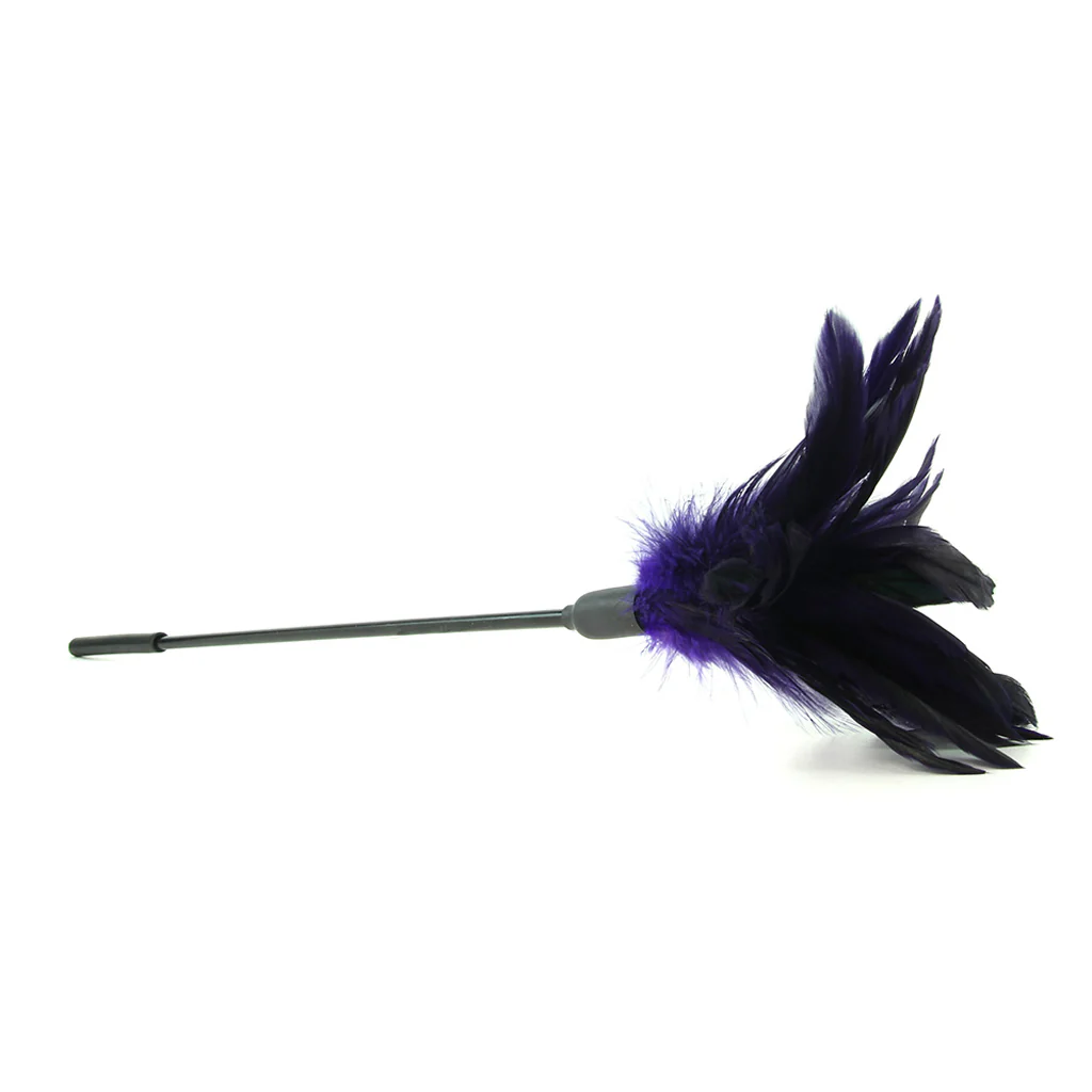 Starburst Feather Body Tickler in Violet - Image 4