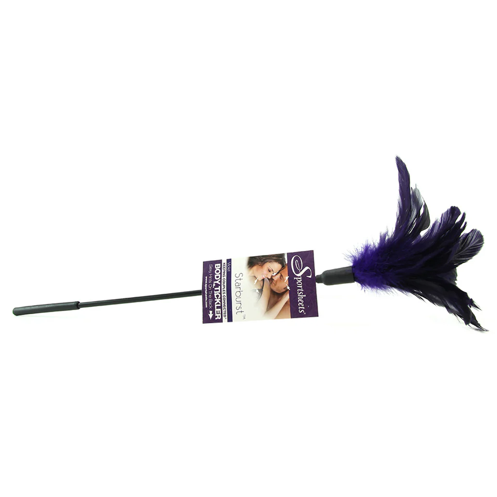 Starburst Feather Body Tickler in Violet - Image 6