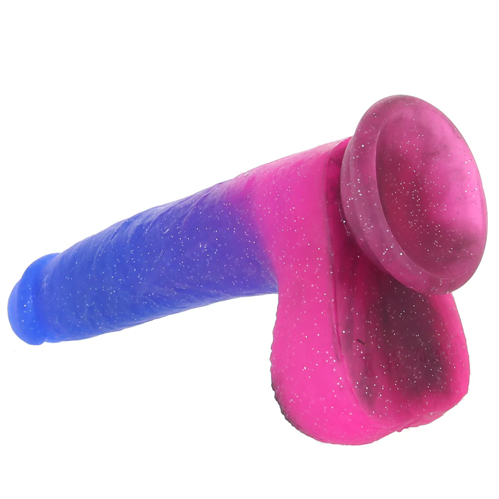 Stardust Milky Way 8.5 Inch Vibrating Dildo - Image 5