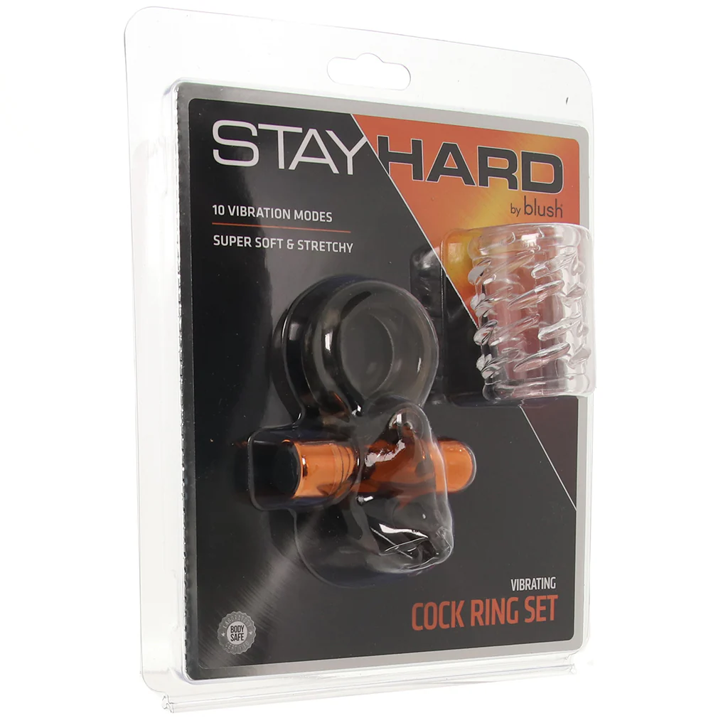 Stay Hard Bull Vibrating Cock Ring Set - Image 9