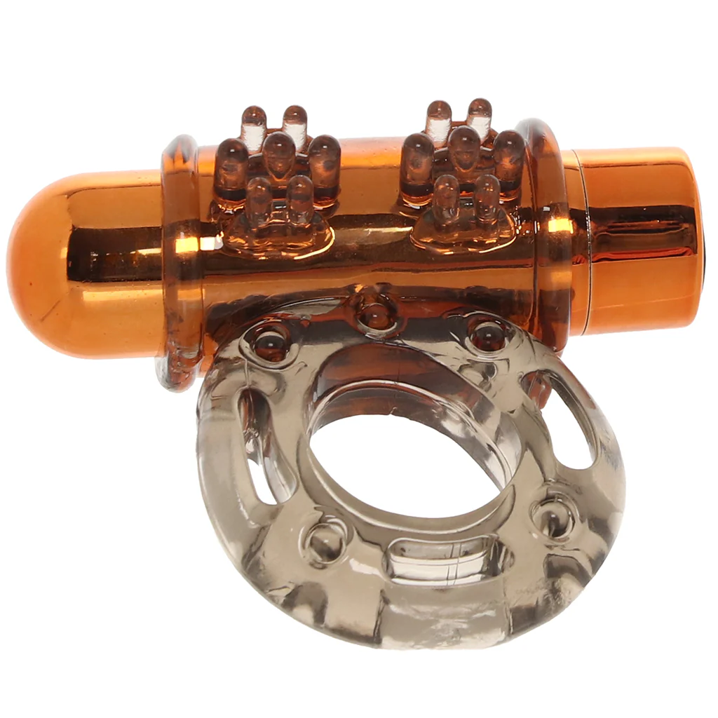 Stay Hard Double Flower Vibrating Cock Ring Set - Image 5