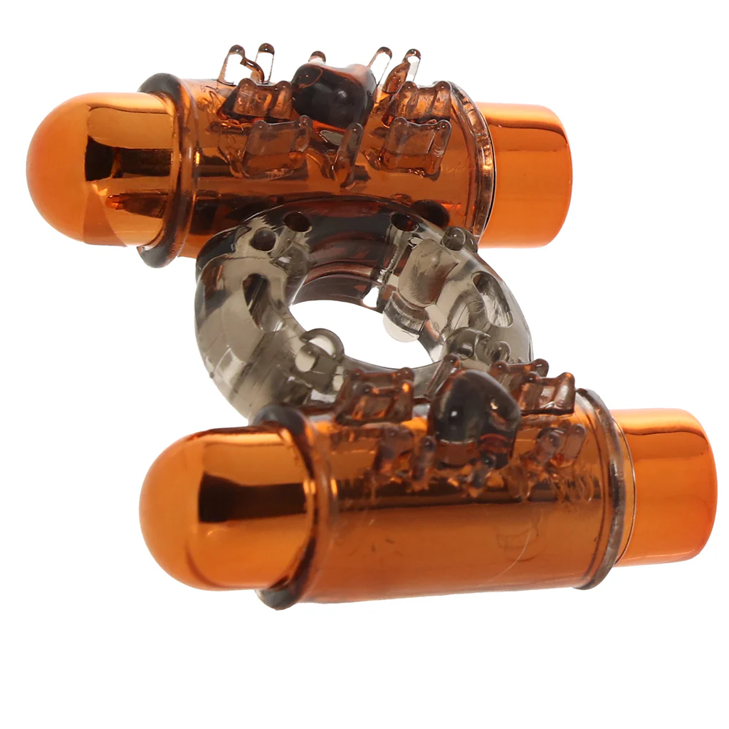 Stay Hard Dual-Vibrating Cock Ring Set - Image 5