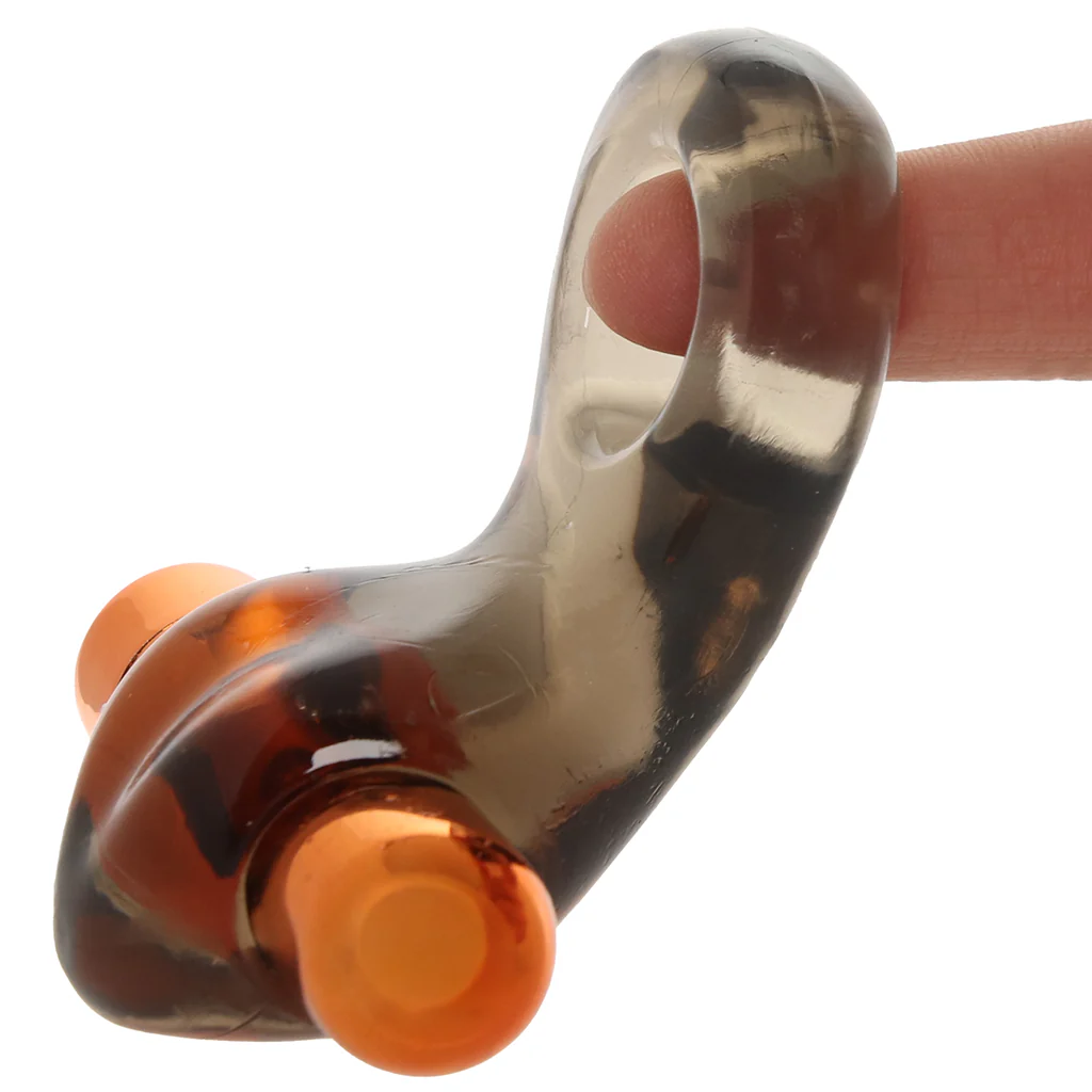 Stay Hard Smooth Vibrating Cock Ring Set - Image 8