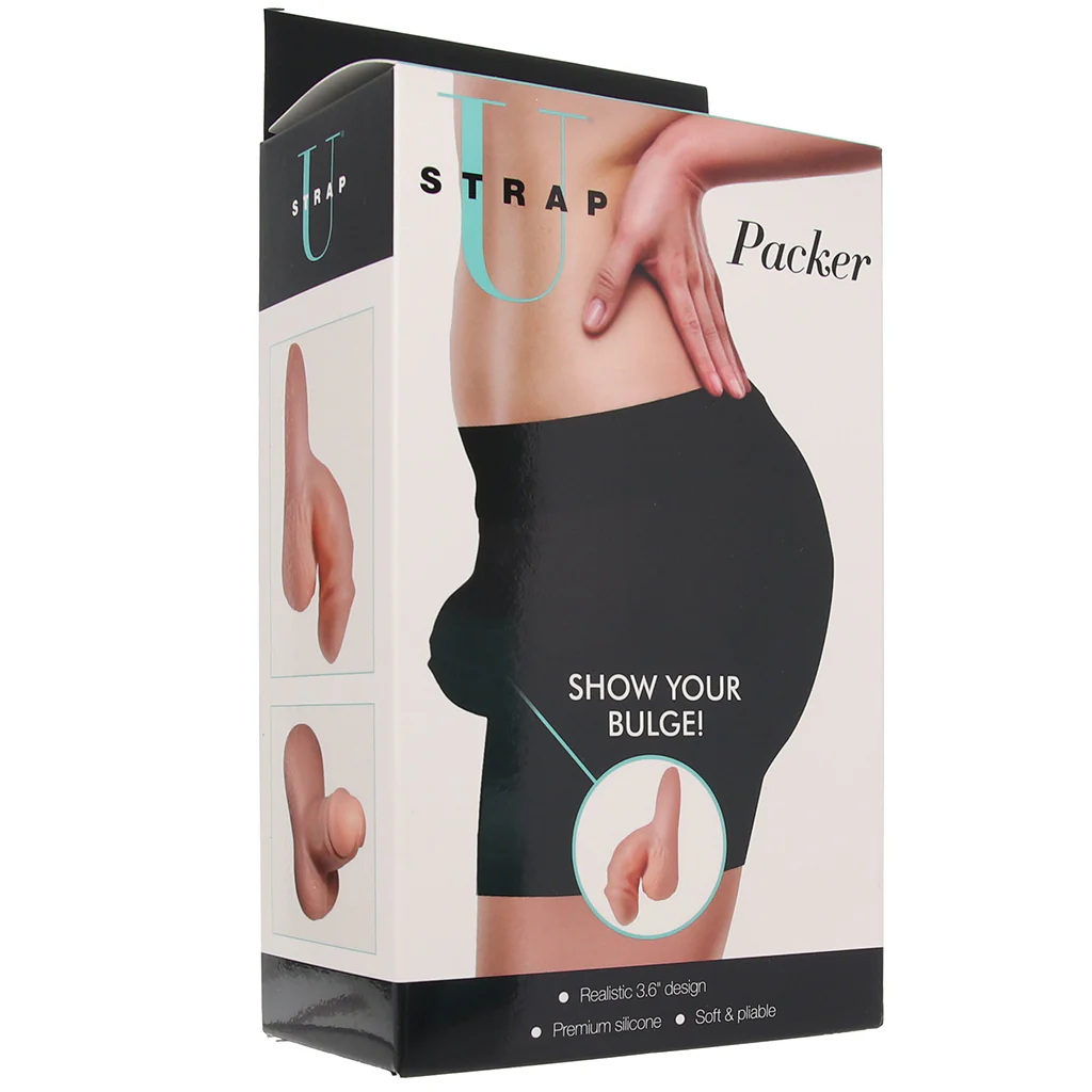 Strap U 3.6 Inch Silicone Packer in Light - Image 6