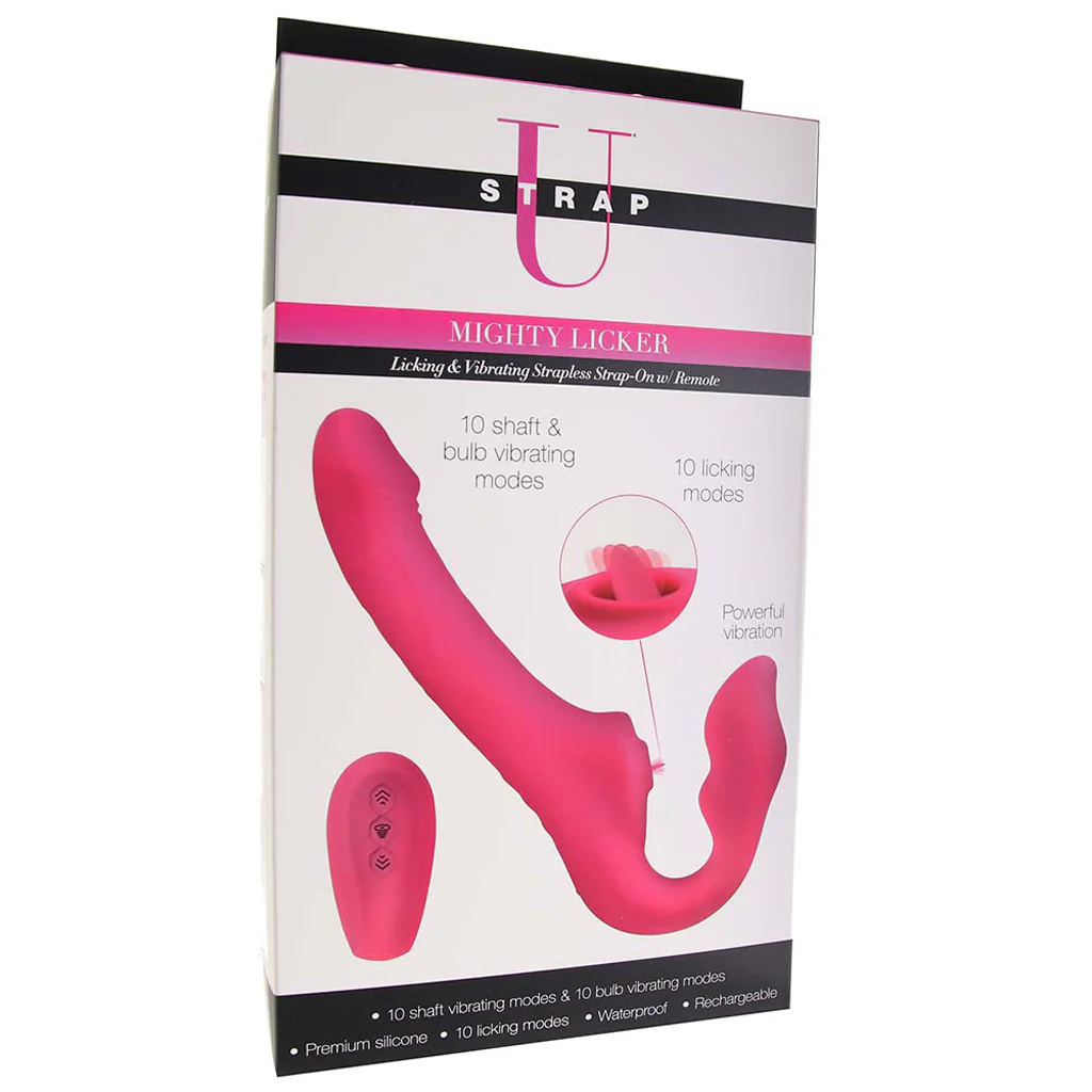 Strap U Mighty Licker Strapless Strap-On Vibe - Image 6