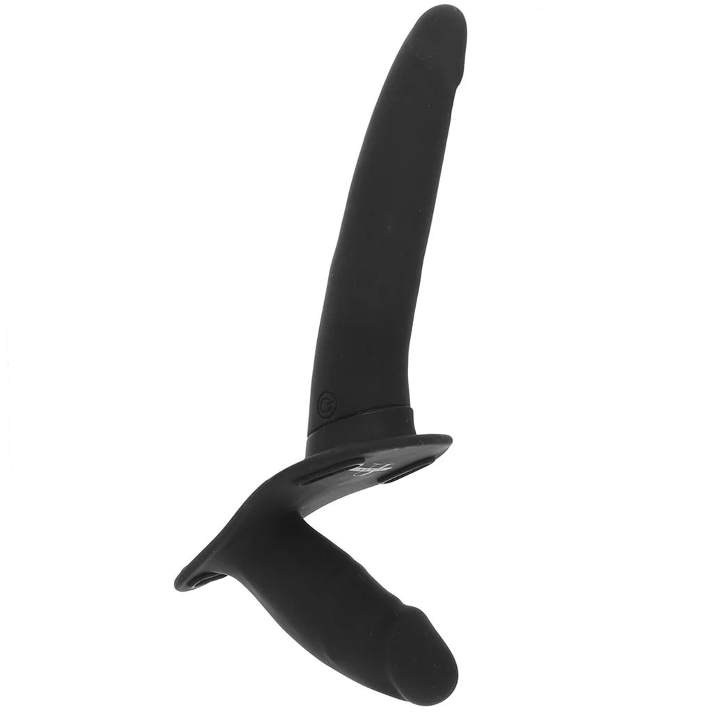 Strap U Power Pegger Beginner Vibrating Dildo & Harness - Image 3