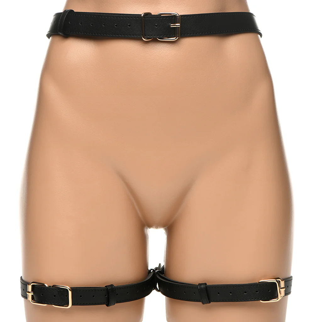 Strict Bondage Harness with Bows /L - Image 3