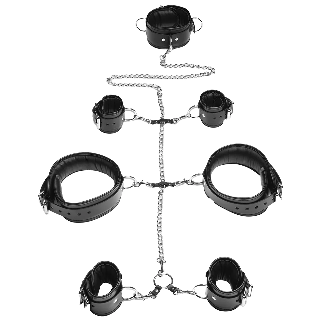 Strict Leather Bondage Set - Image 2