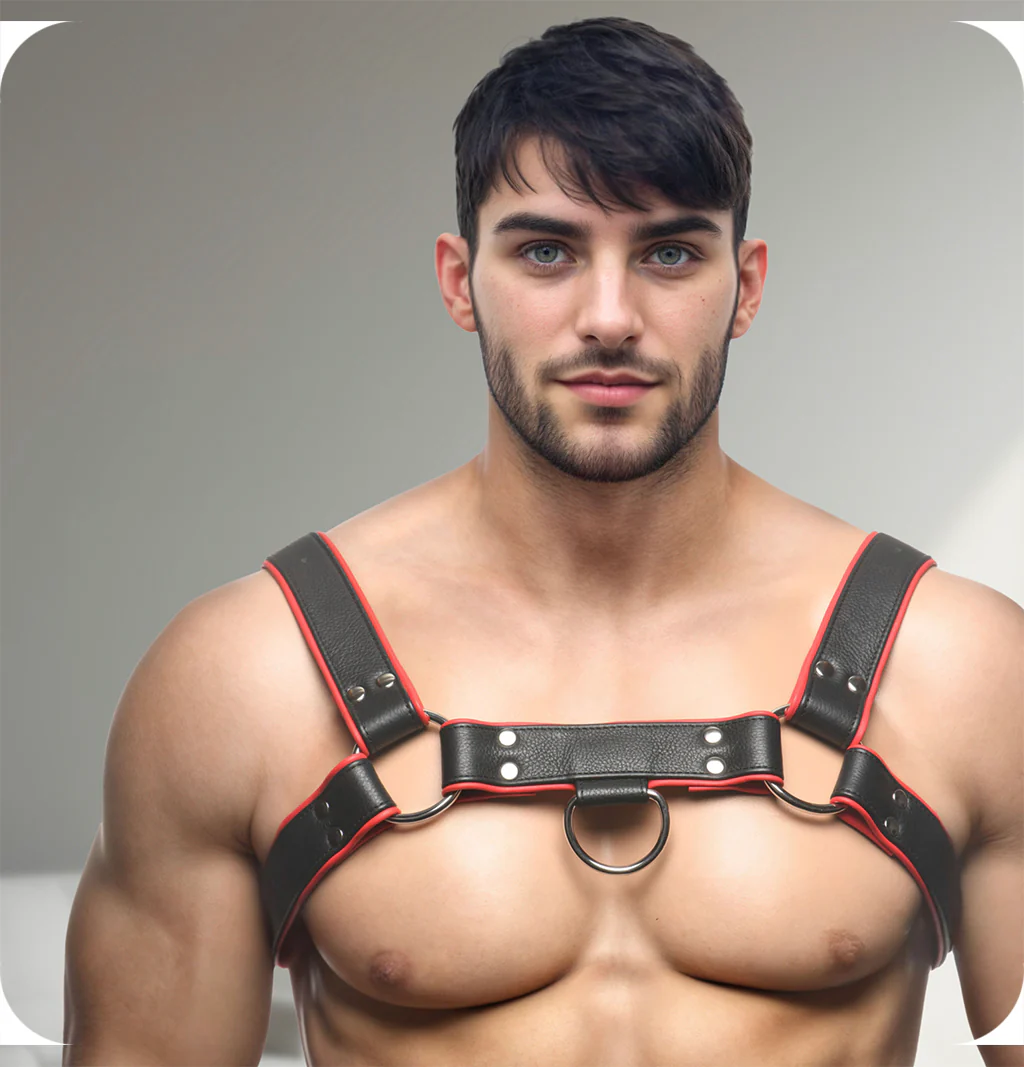 Strict Leather English Bulldog Harness - Image 4