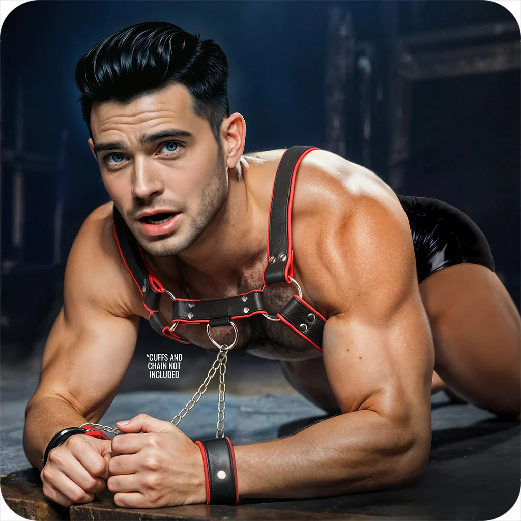 Strict Leather English Bulldog Harness - Image 5