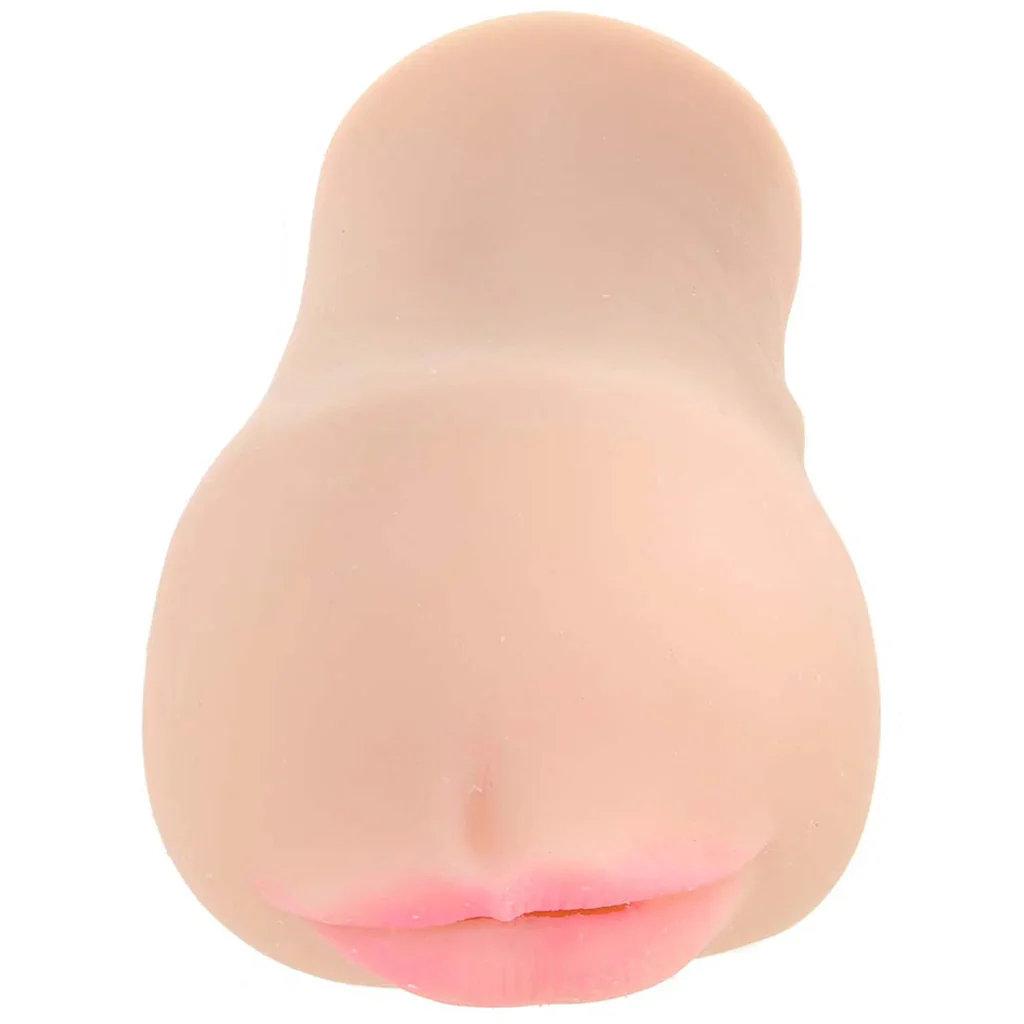 Stroke It Anatomical Mouth Stroker in Ivory - Image 3