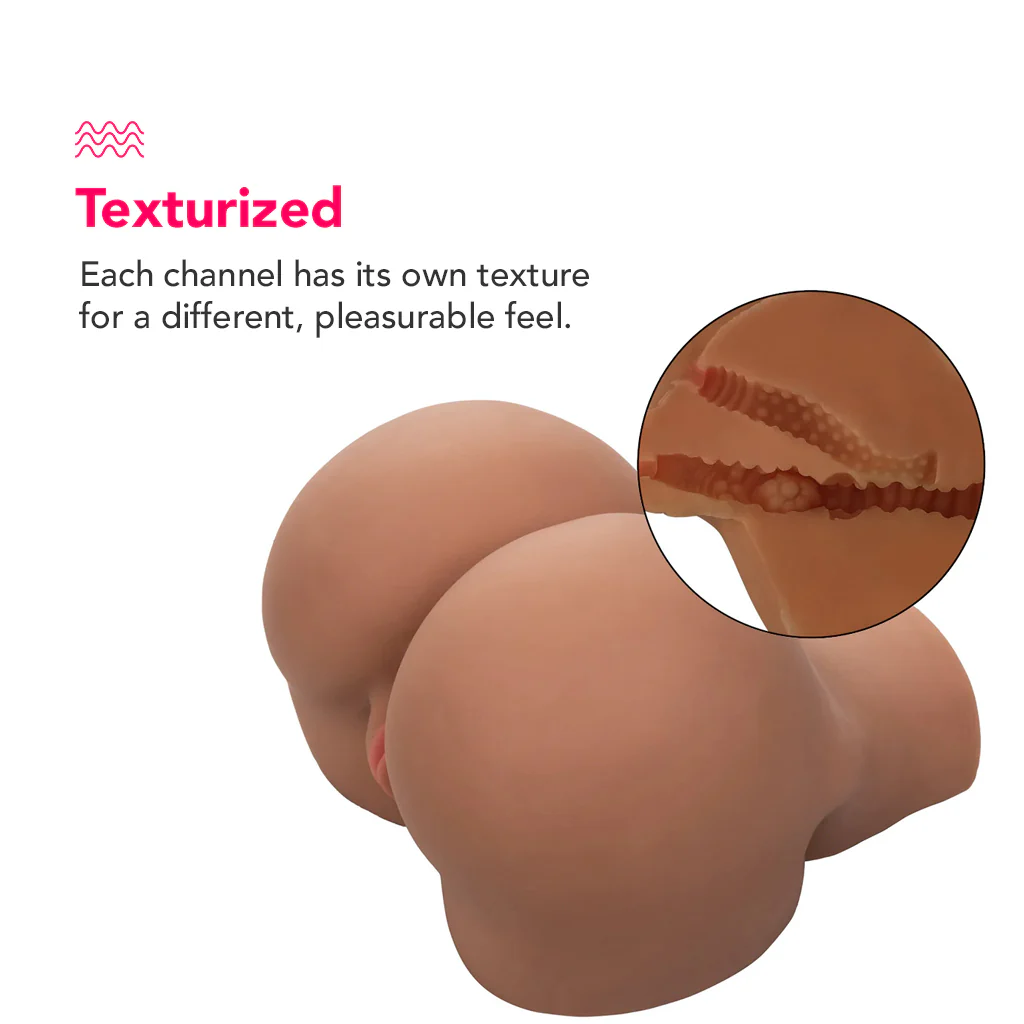 Stroke It BBL Booty Life Like Masturbator in Brown - Image 3