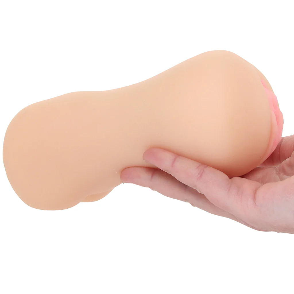 Stroke It Dual Pussy & Ass Stroker in Ivory - Image 4