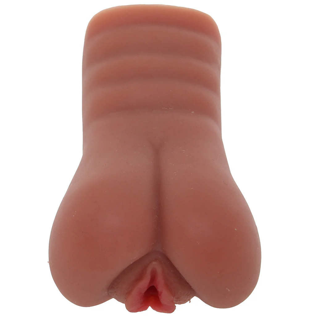 Stroke It Juicy Pussy Stroker in Brown - Image 3