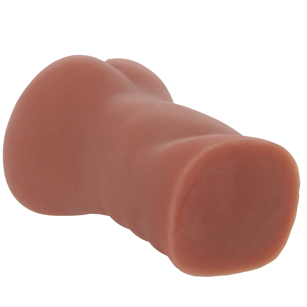 Stroke It Juicy Pussy Stroker in Brown - Image 5