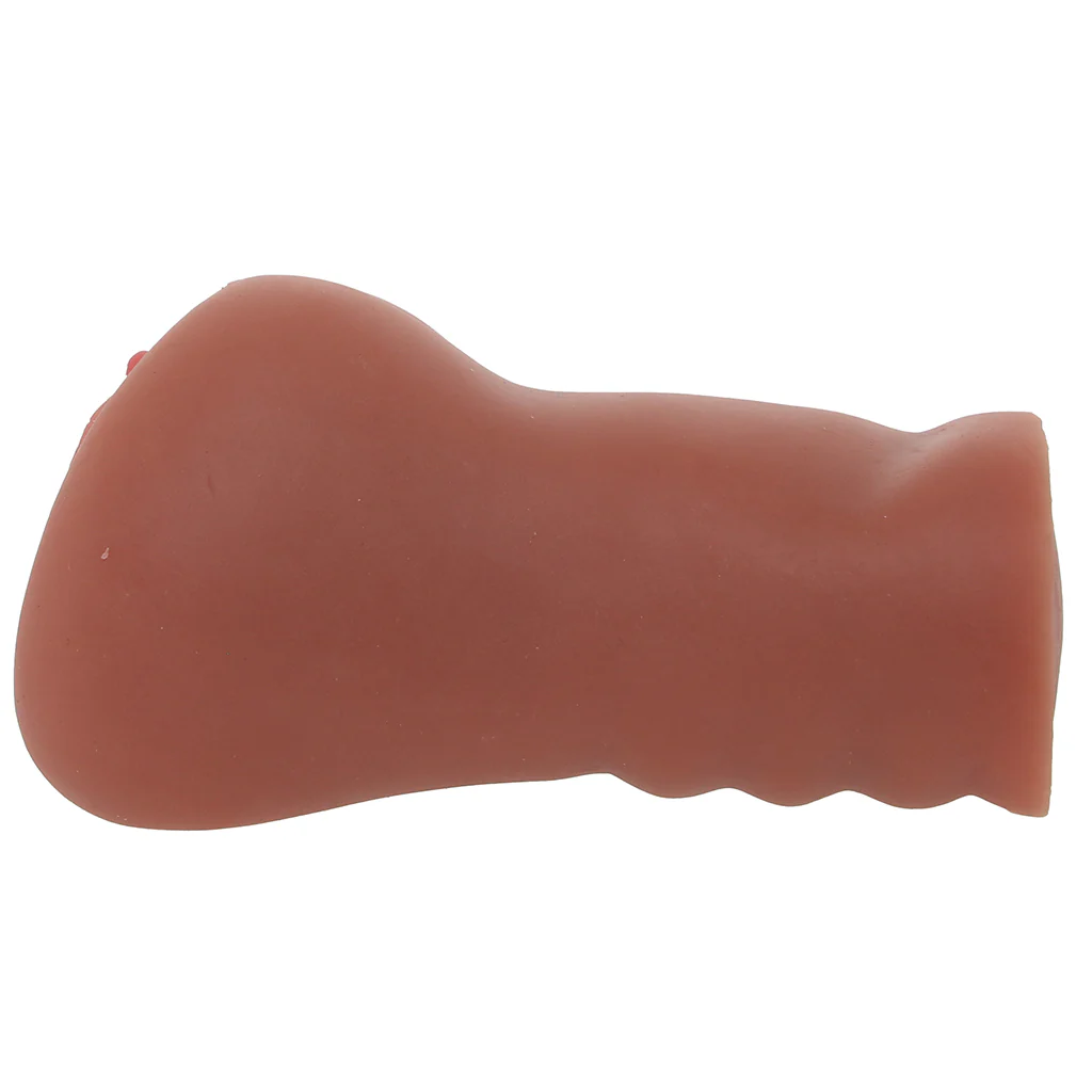 Stroke It Juicy Pussy Stroker in Brown - Image 6