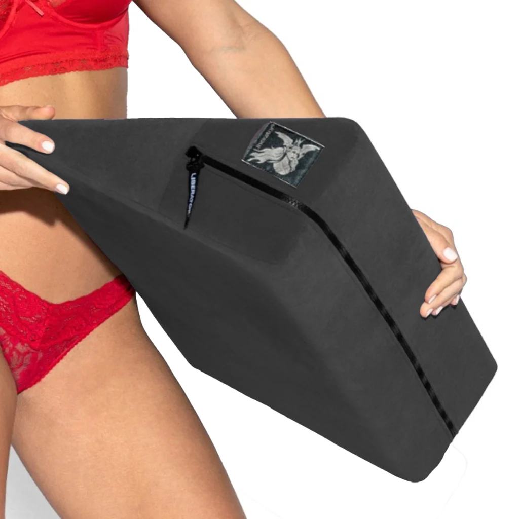Super Wedge Sex Pillow in Black - Image 8