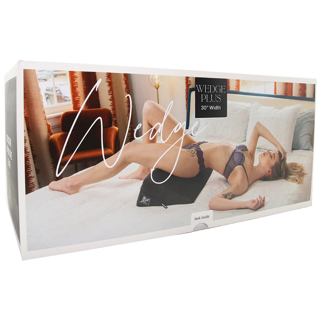 Super Wedge Sex Pillow in Black - Image 9