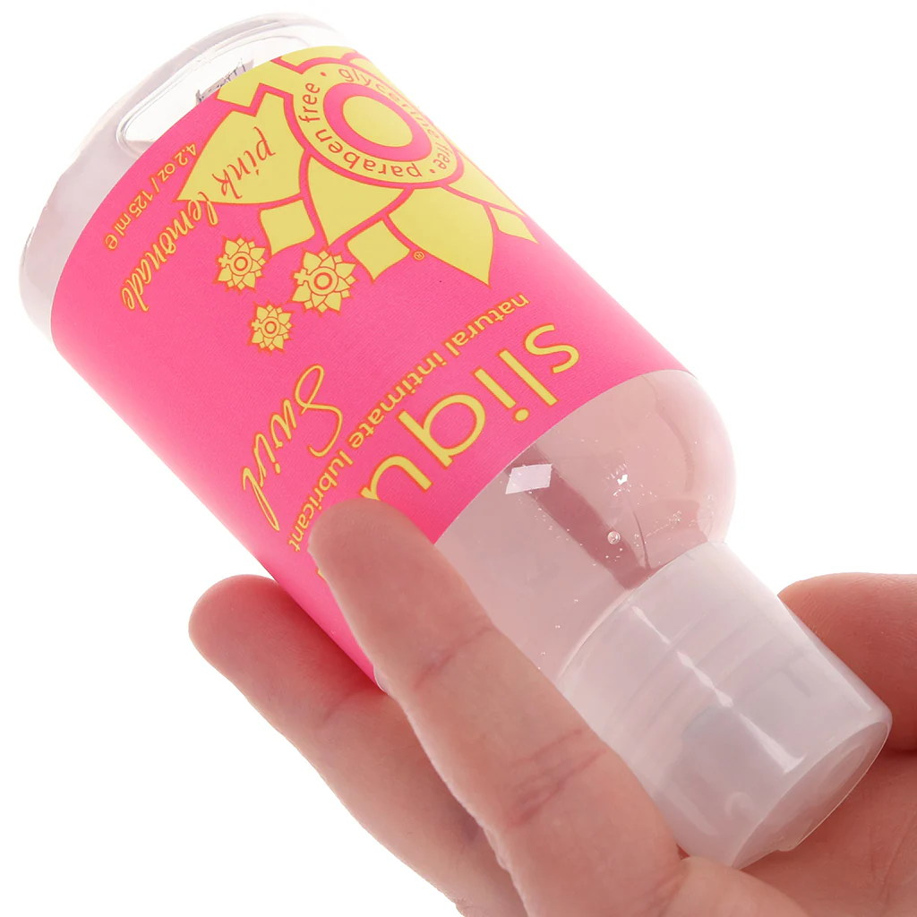 Swirl Flavored Lube 4.2oz/125ml in Pink Lemonade - Image 4