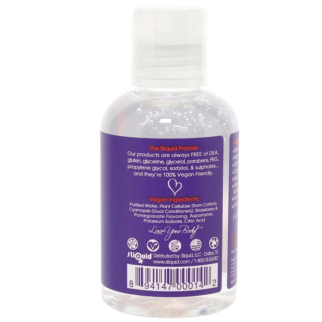Swirl Flavored Lube 4.2oz/125ml in Strawberry Pomegranate - Image 6