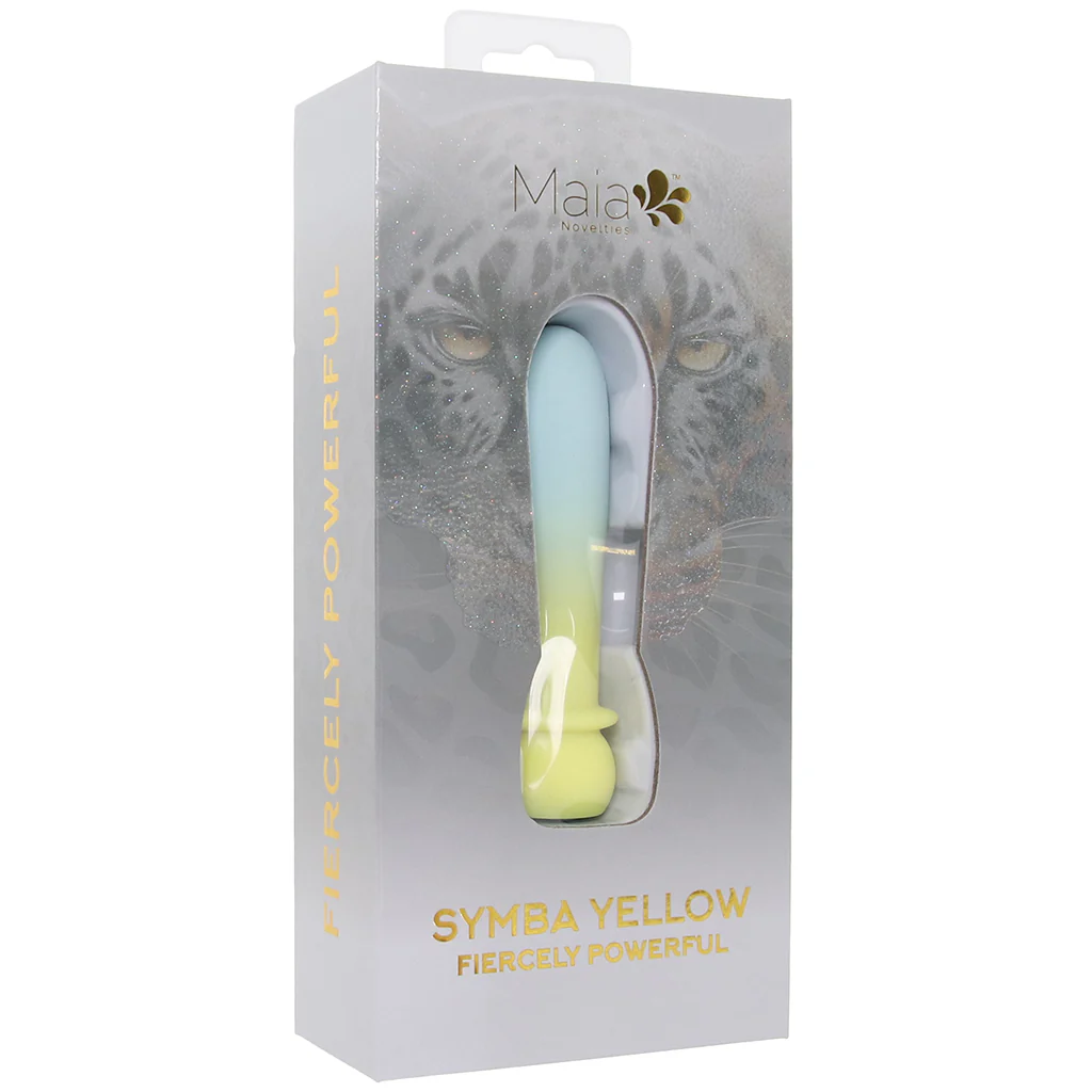 Symba Fiercely Powerful Smooth Bullet Vibe in Yellow - Image 9