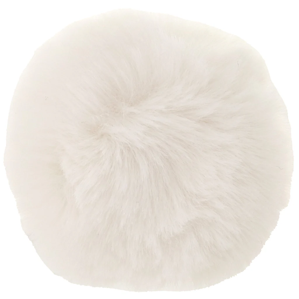 Tailz Fluffy Bunny Tail Silicone Plug in White - Image 7
